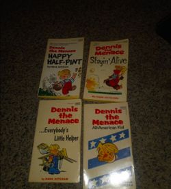 Dennis the Menace Paperback Books Lot of 4