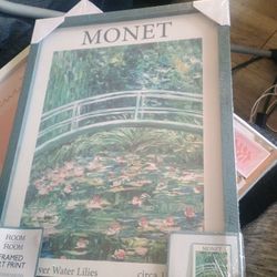 Water Lillies Under The Bridge 