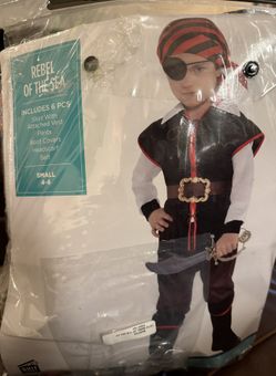 Kids Pirate Costume (4-6 yrs old)