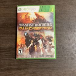 Transformers Fall Of Cybertron  Xbox 360