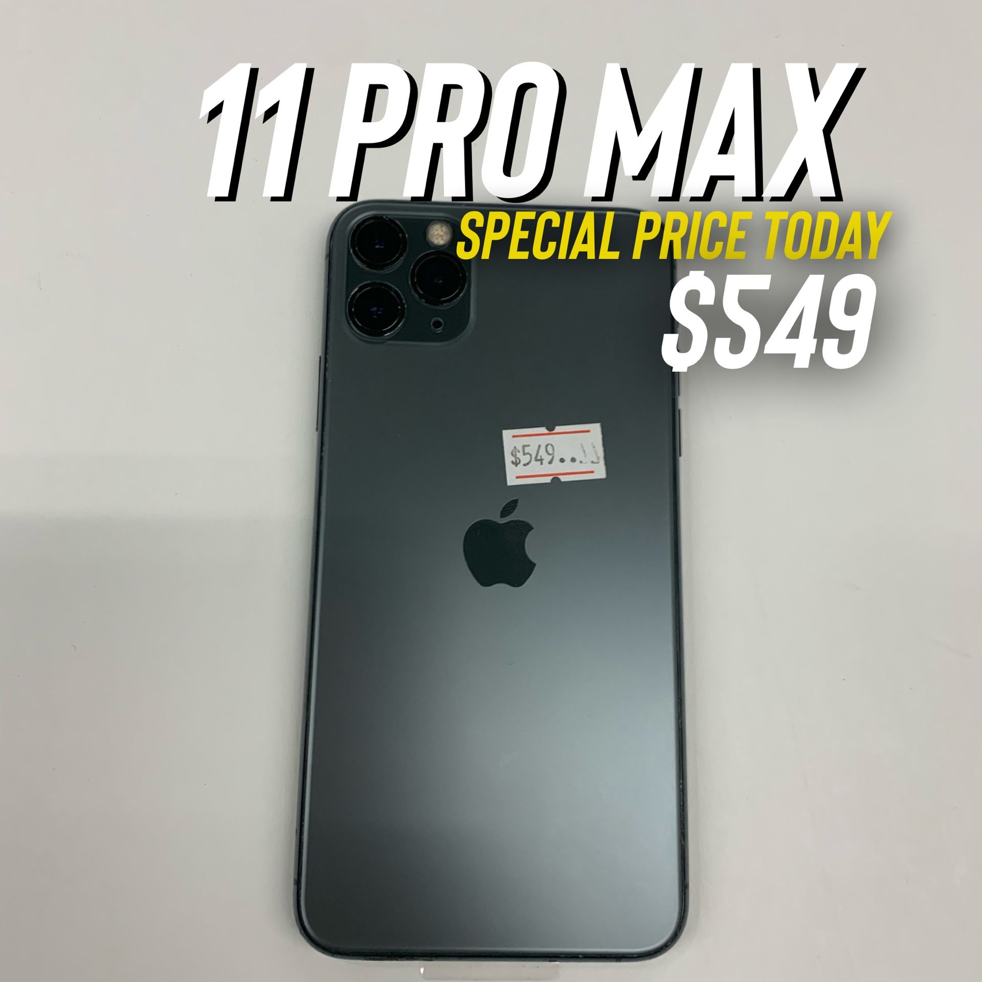 11 PRO MAX AVAILABLE NOW