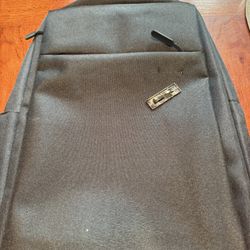 15.6-inch laptop bag, large-capacity travel bag, water-resistant fabric, business casual style