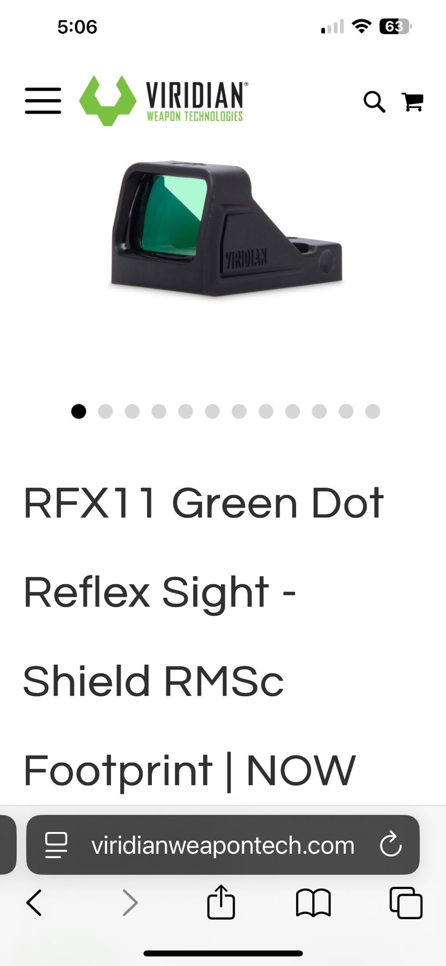 Red Dot For Handgun