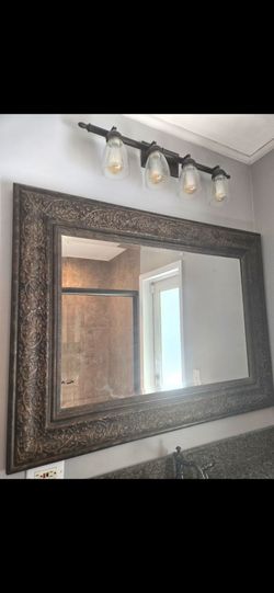 Mirror and vanity lights