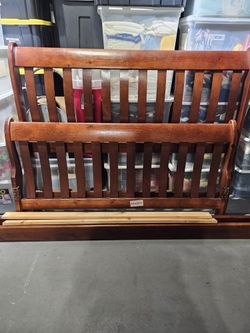 Queen Wooden Bed Frame