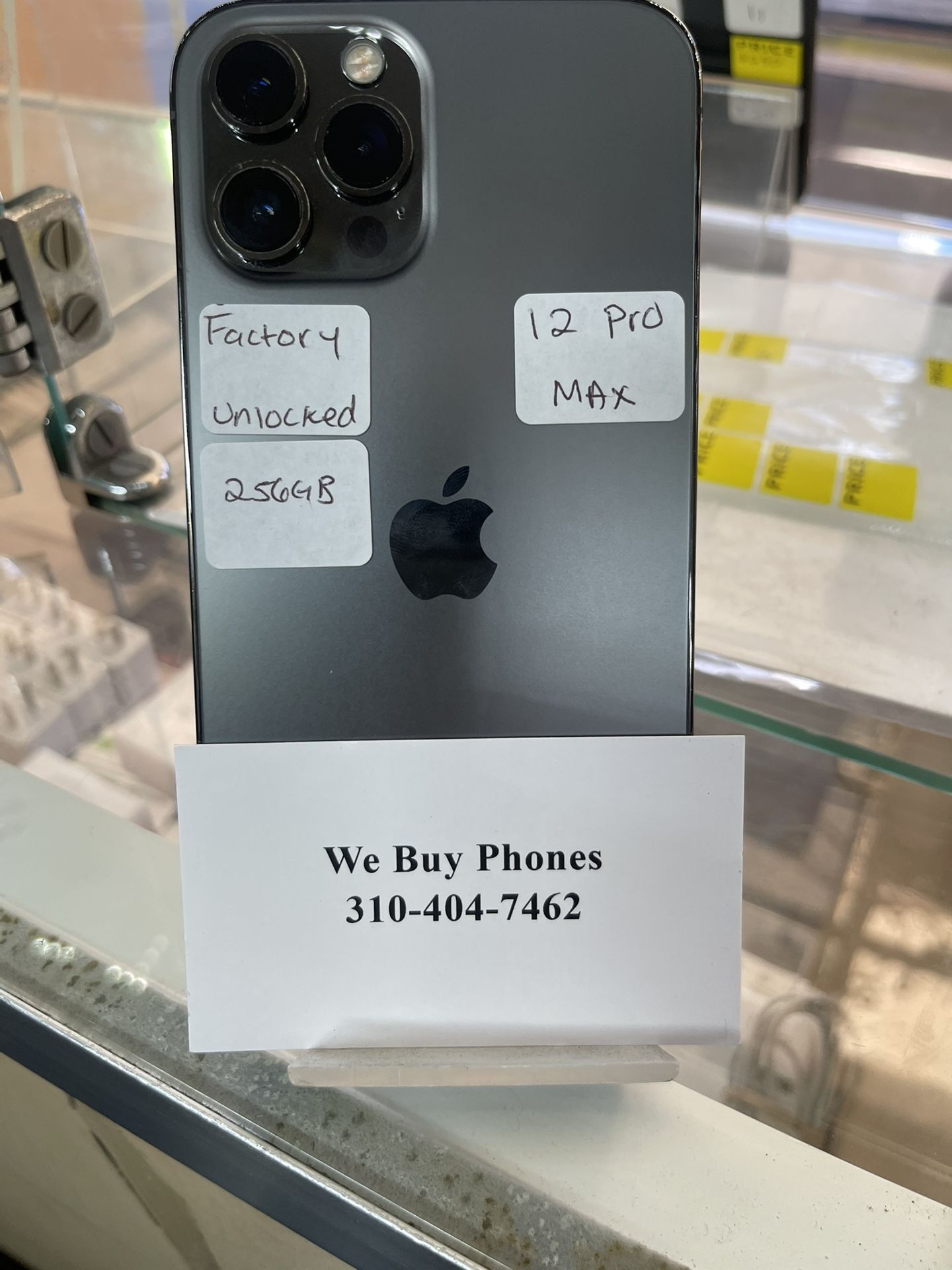 iPhone 12 Pro Max 256gb Black Unlocked 