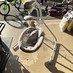 Baby swing by Fisher Price