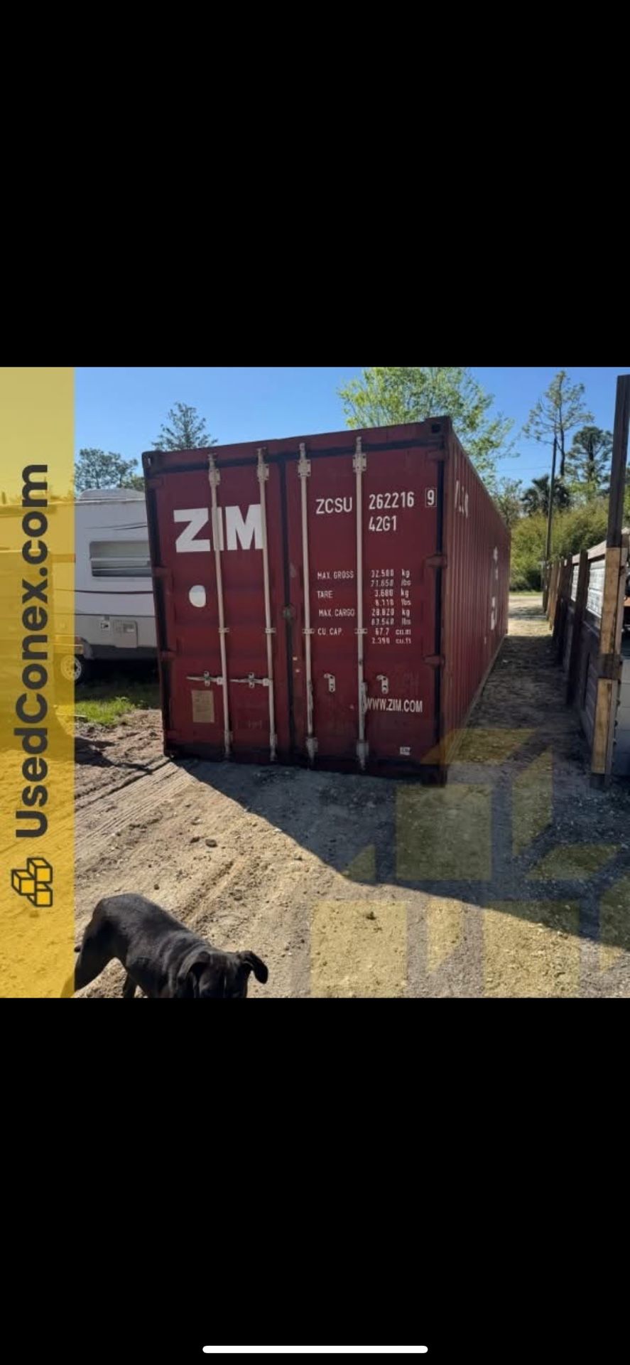 40ft Shipping Container - Wind & Watertight - Fast Delivery