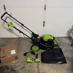 Greenworks 48v Push Mower 20" Deck