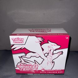 White Flare Elite Trainer Box Pokemon Center