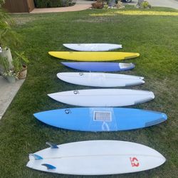 High Performance Surfboards, Funboards, Longboards Golf Clubs, Basketball Hoop, Bob Stroller and tons of kids toys  