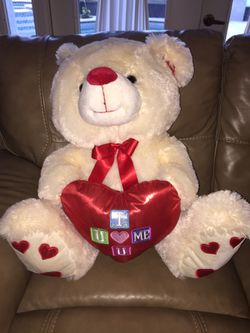 San Valentine big Teddy Bear