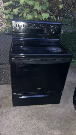 Whirlpool electric stove