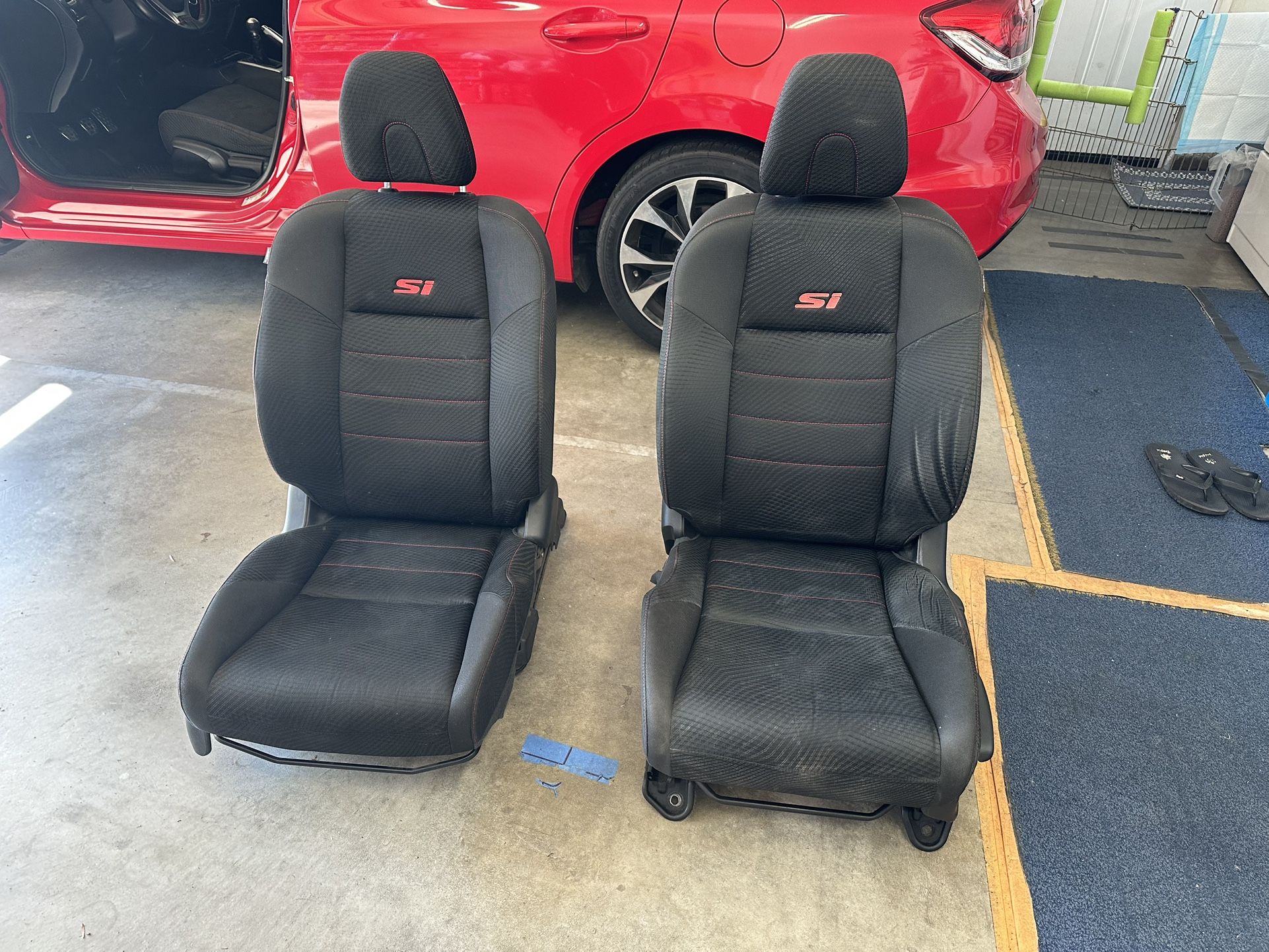 2013 Honda Civic Si Front Oem Seats Set
