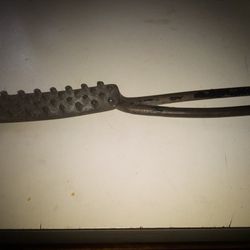 Early To Mid 1900s Antique Cast Iron Fish Scaler Rare