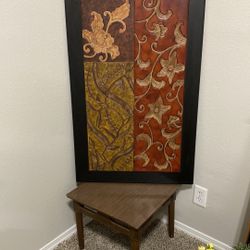 Wood Carving Wall Hanging Very Heavy