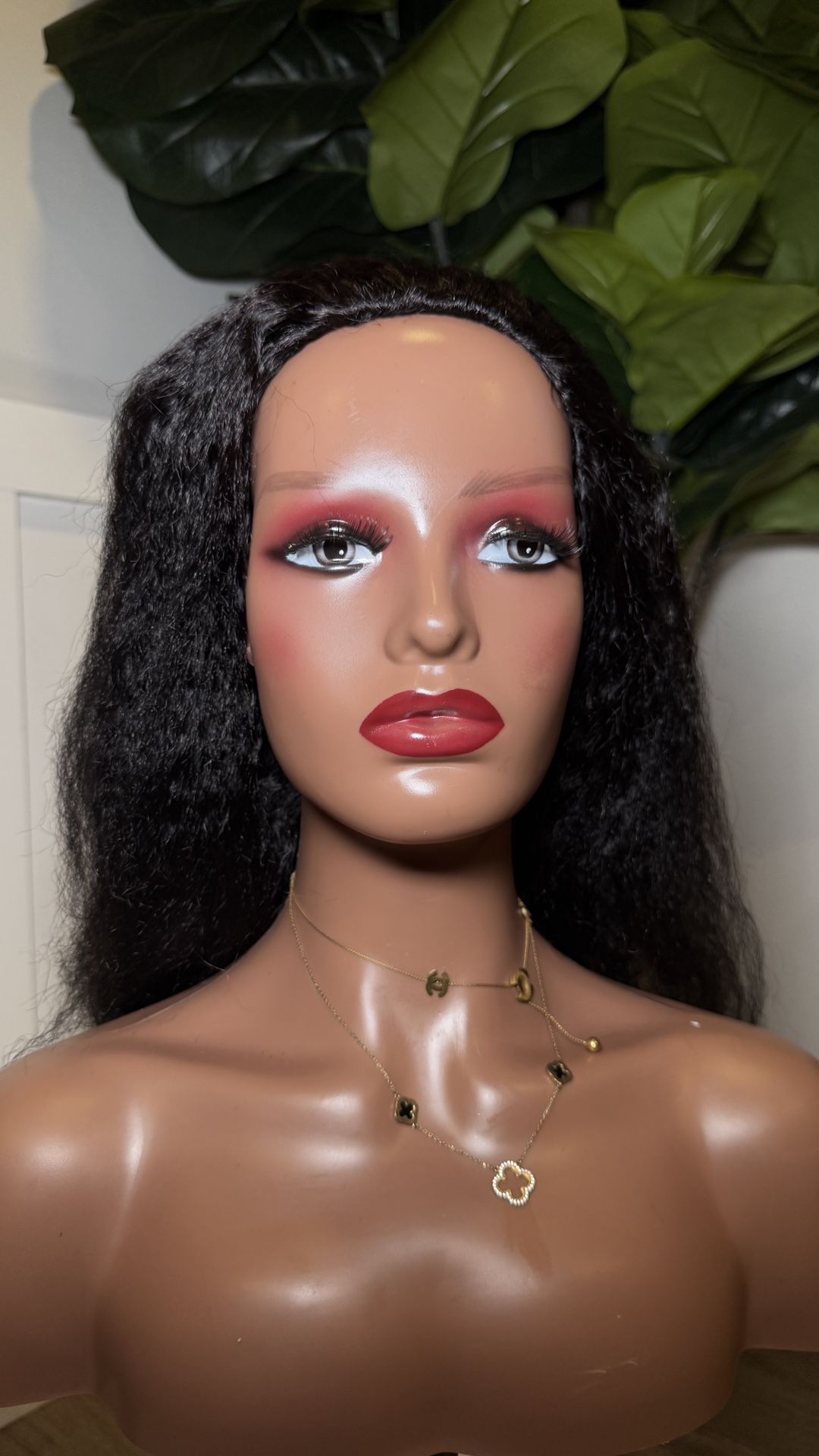 Rose Yaki Half Wig Human Hair