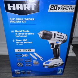 Hart 20V Drill/Driver Project Kit