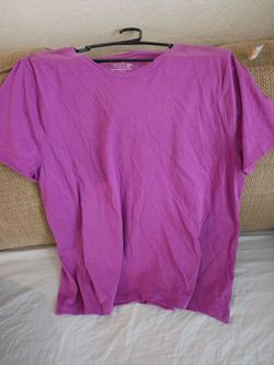 Cash only ladies purple shirt size XXL