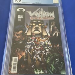 VOLTRON DEFENDER OF THE UNIVERSE # 0  CGC 9.6 1ST APPEARANCE IMAGE COMIC 2003