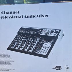 6 Channel Audio Mixer