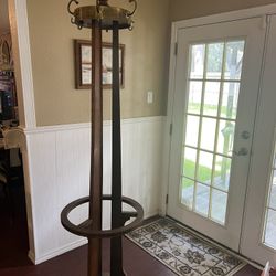 Real Wood Coat Hanger 