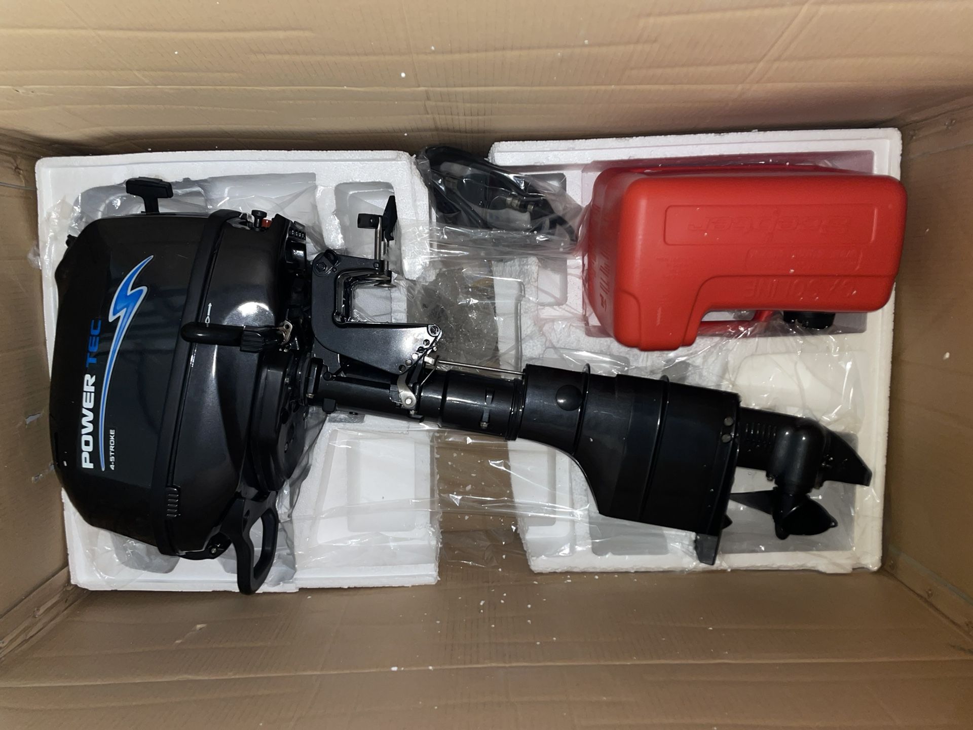 6 HP Marine Engine Outboard Motors 4-Stroke POWERTEC