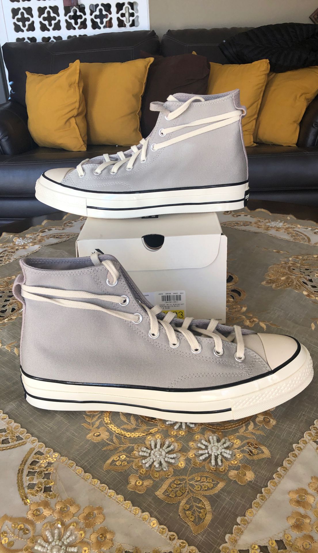 Fear of God x Converse High Top Grey Size 10.5