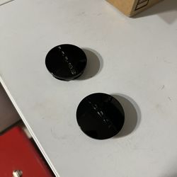 OEM Factory Mopar Dodge Charger Challenger Black Wheel Rim Center Cap Cover Emblem 