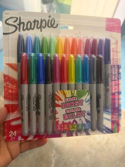 Sharpie Color Burst Fine Point Markers 24-Count