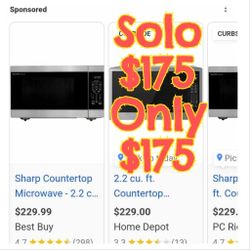 Sharp 2.2cu Retails $250 After Tax New