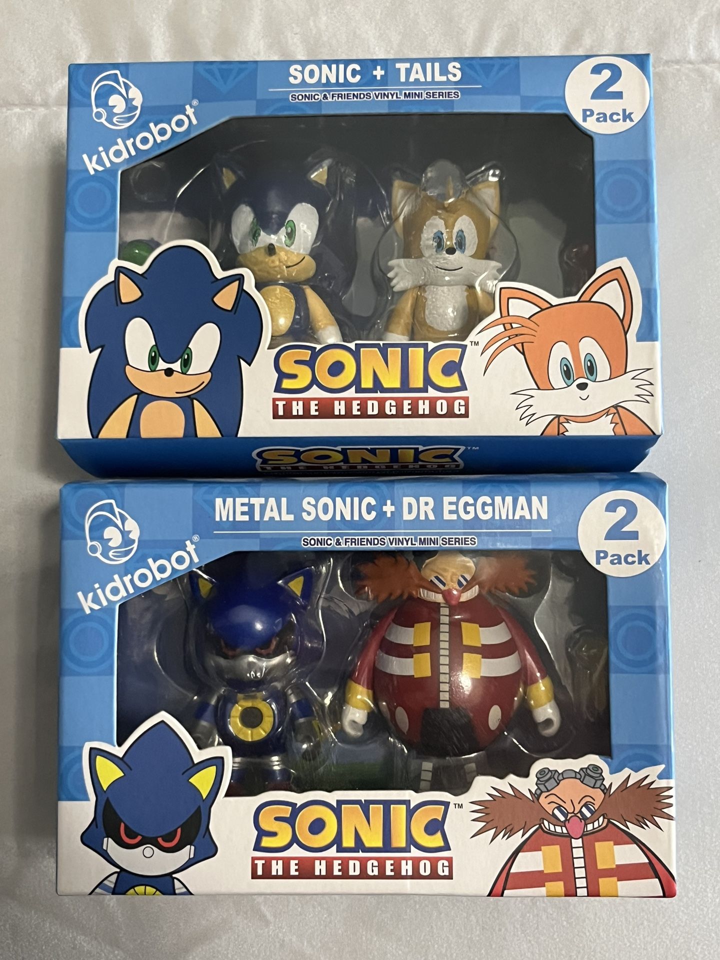 Sonic The Hedgehog Kid robot Figures 
