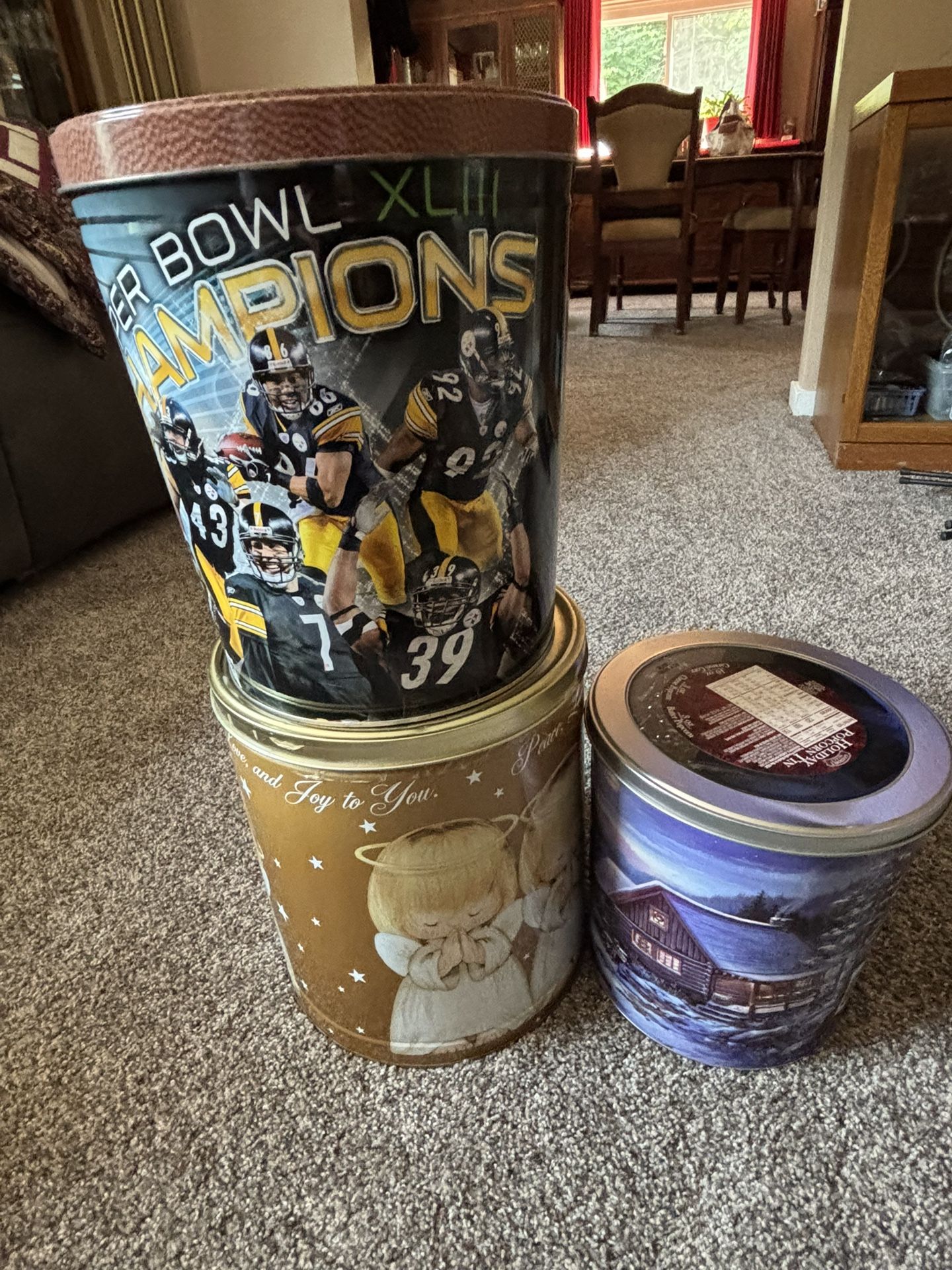 Popcorn Tins