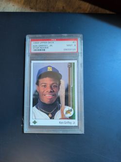 1989 Upper Deck Ken Griffey Jr. Rookie PSA 9