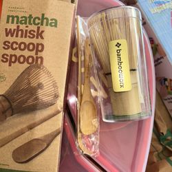 Matcha Wisk And Accessories New