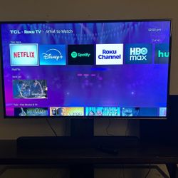 TCL Smart, Sony Soundbar And Subwoofer, Tv Stand Furniture