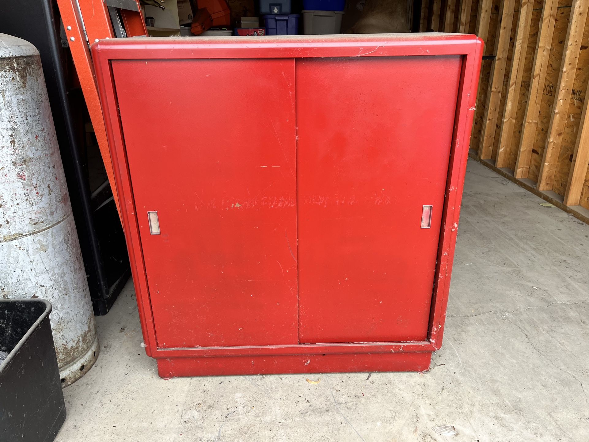 Metal Garage Cabinet