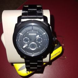 New Fossil Men's Chronograph Machine