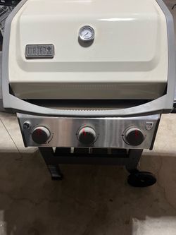 Weber Spirit GS4 II E-310 BBQ Grill Asador Propane Barbecue (White)