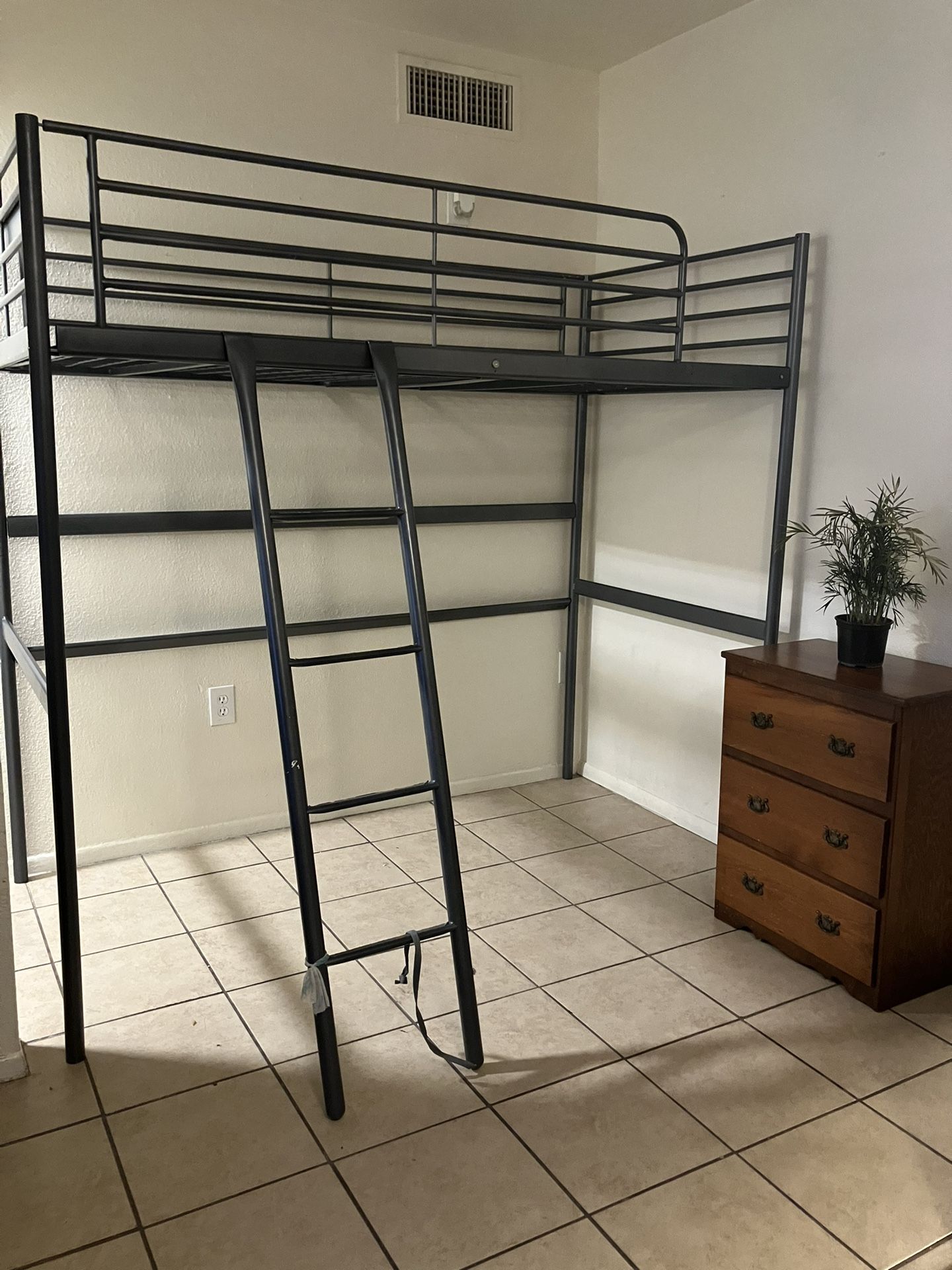 🛏️ IKEA Loft Bed Frame – Modern & Space-Saving