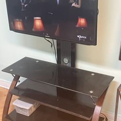 Samsung Flatscreen Tv  42” With Entertainment Center 