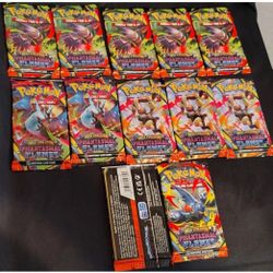 x12 Pokemon Phantasmal Flames Booster Pack Lot of 12