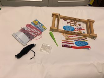 Kids craft bead weaving loom set