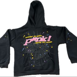 Sp5der Hoodie Pink!