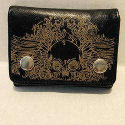 Tri-Fold leather wallet