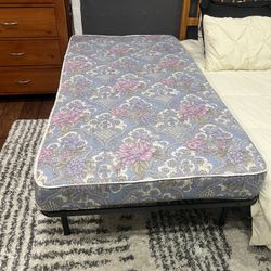Twin Bed With Mattress 
