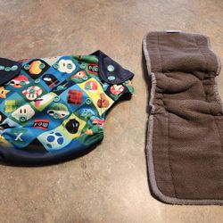 Cloth Pocket Diapers, 58 Sets