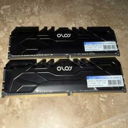 Oloy DDR4 Ram 16gb (2x8GB) 3000 MHz CL16 1.35V 288-Pin Desktop Gaming UDIMM