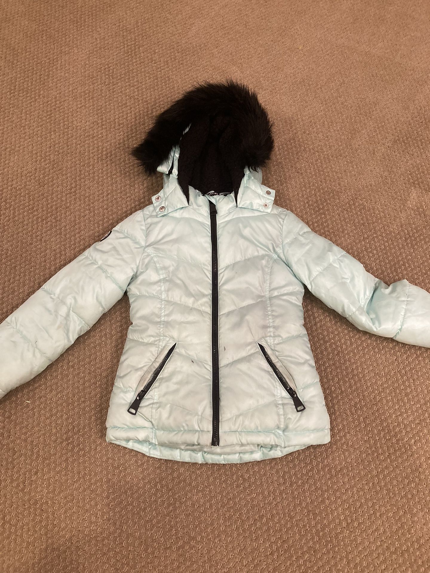 Justice Blueish / Green Girls Jacket - size 6/7