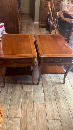 2 end tables